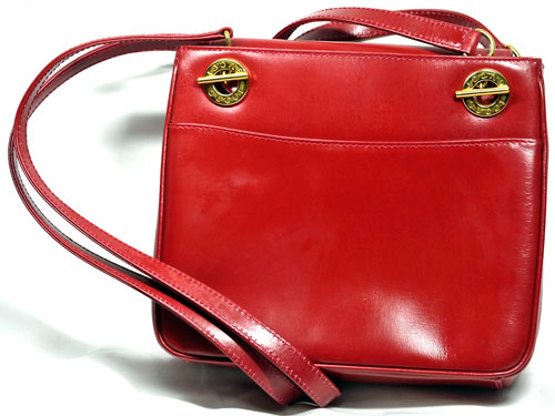 OLD Gucci　赤Box型ワンショルダー