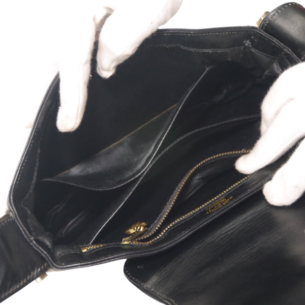 OLD Gucciー1973モデル総革ワンショルダー（黒）