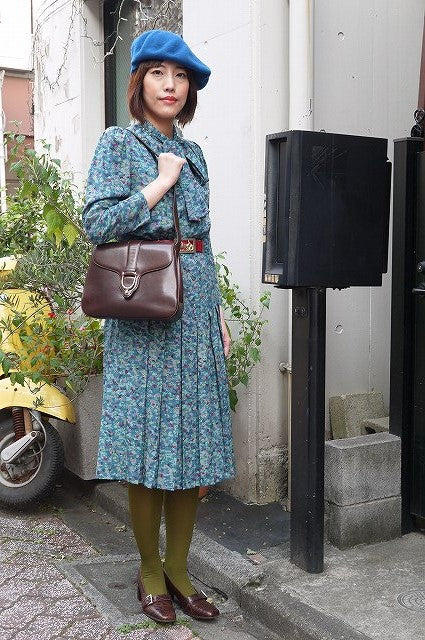 OLD Gucci　ビット金具ワンショルダー（総皮・茶）