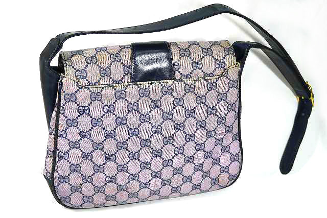 OLD Gucci　ビット金具ワンショルダー（薄ピンク）