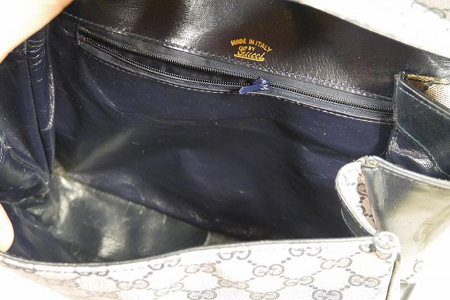 OLD Gucci　ビット金具ワンショルダー（薄ピンク）