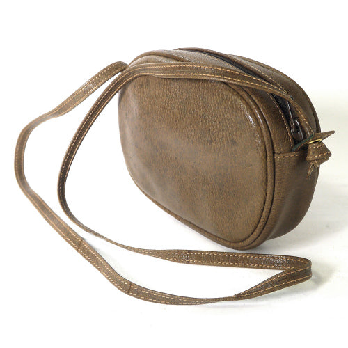 OLD Gucci　ミニポシェット（ピグスキン・カーキ）