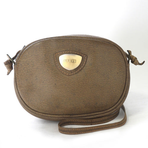 OLD Gucci　ミニポシェット（ピグスキン・カーキ）