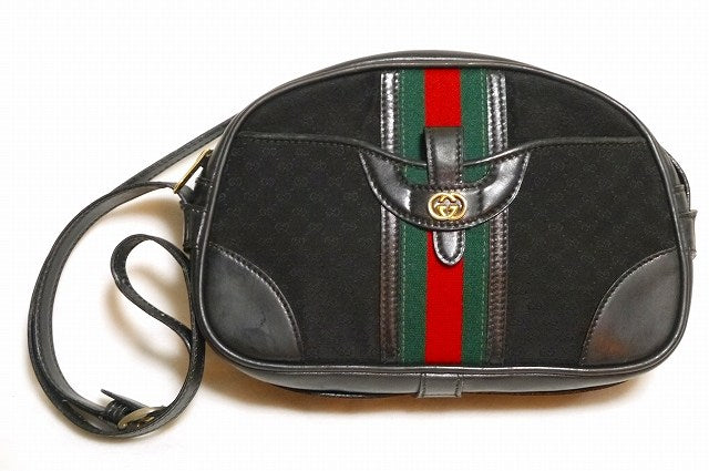 OLD Gucci　ＵＦＯシェリーショルダー（黒）