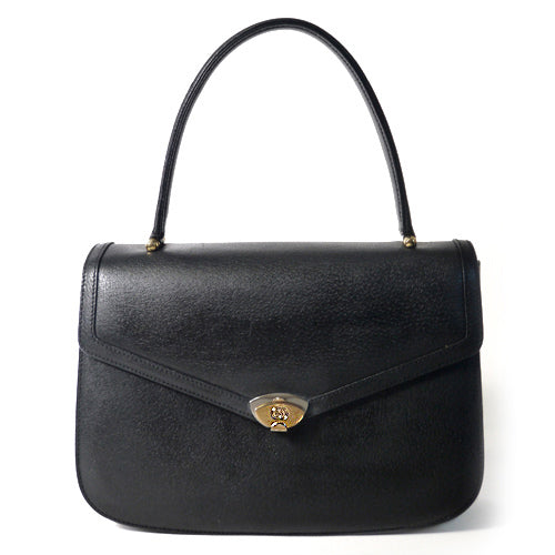 OLD Gucci 総皮マドモアゼルバッグ(黒)