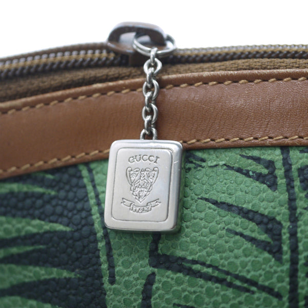 OLD Gucci　トロピカルポシェット（緑）