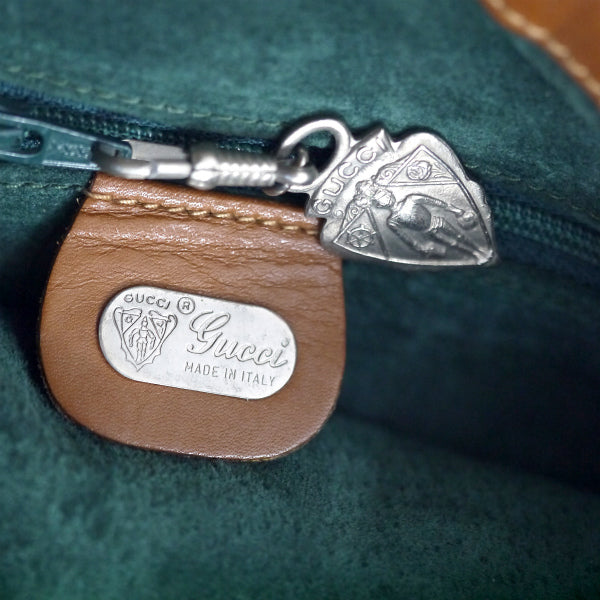 OLD Gucci　トロピカルポシェット（緑）