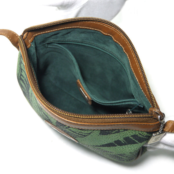 OLD Gucci　トロピカルポシェット（緑）