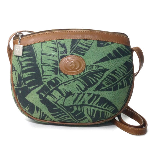 OLD Gucci　トロピカルポシェット（緑）