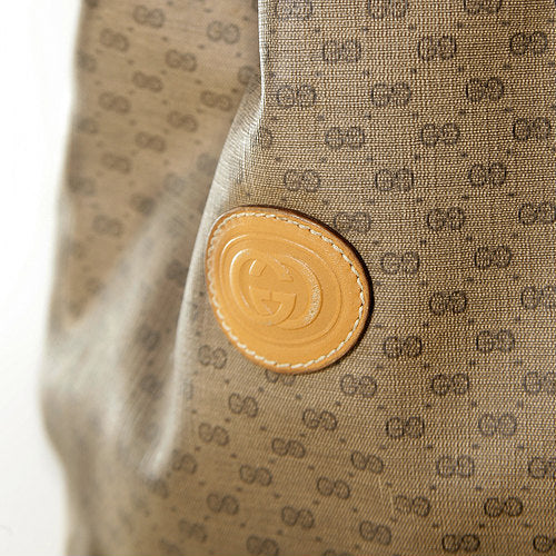 OLD Gucci　マイクロGG巾着ショルダー（キャメル）