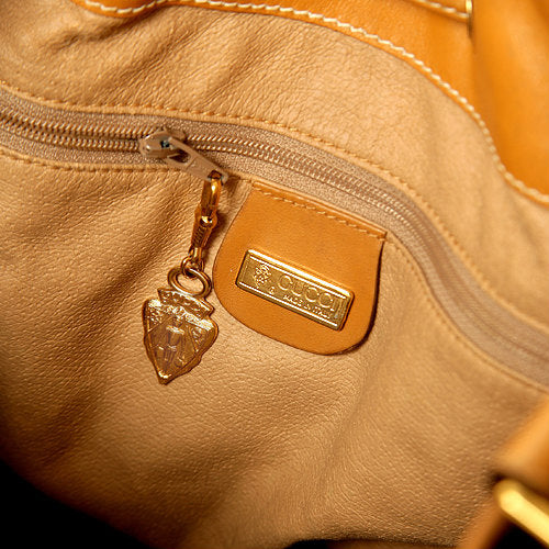 OLD Gucci　マイクロGG巾着ショルダー（キャメル）