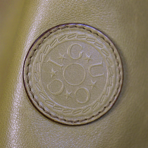 OLD Gucci オリーブグリーン巾着ショルダー