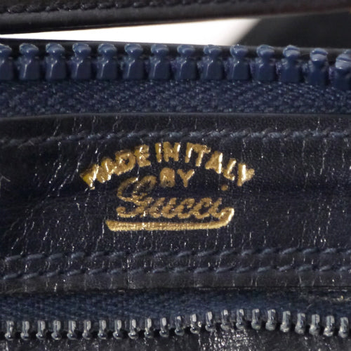 OLD Gucci シェリー革ワンショルダー（紺）