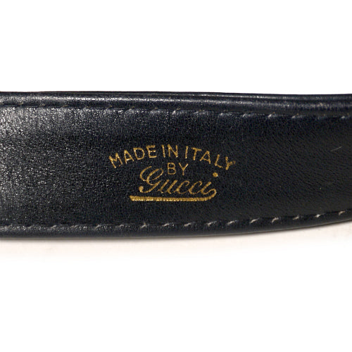 OLD Gucci 横シェリーワンショルダー（紺・ピンク）