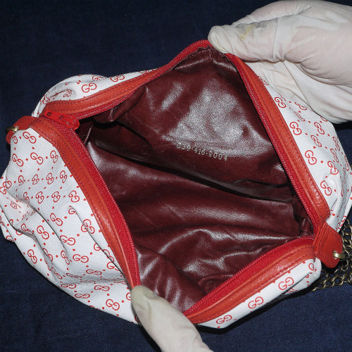 OLD Gucci キャンディポシェット（マイクロGG　赤)