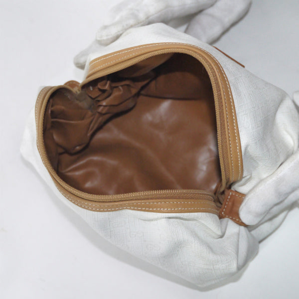 OLD Gucci マイクロGG キャンディポーチ（白）
