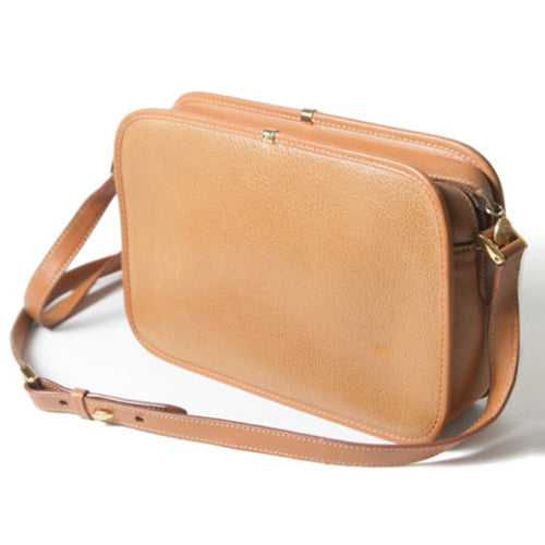 OLD Gucci 総皮ポシェット（キャメル）