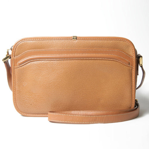 OLD Gucci 総皮ポシェット（キャメル）