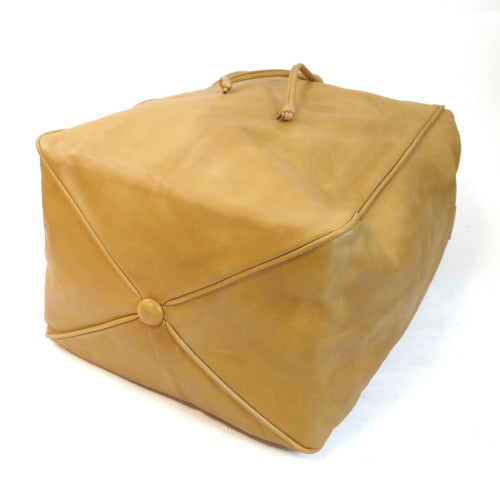 OLD Gucci ラム巾着型ショルダー（ベージュ）