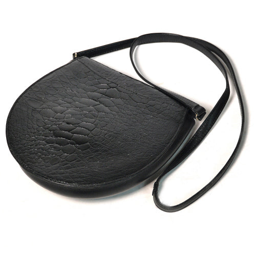 OLD Gucci　クロコ型押し２Way（黒）