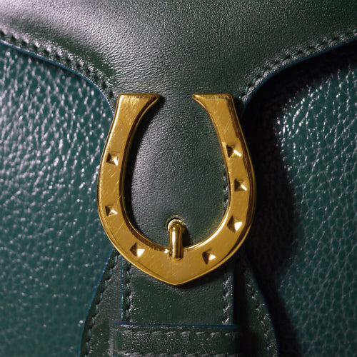 OLD Gucci バケツ型ショルダー(緑)