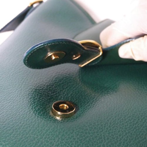 OLD Gucci バケツ型ショルダー(緑)