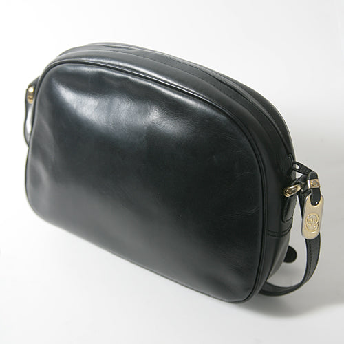 OLD Gucci 総皮ポシェット（黒）