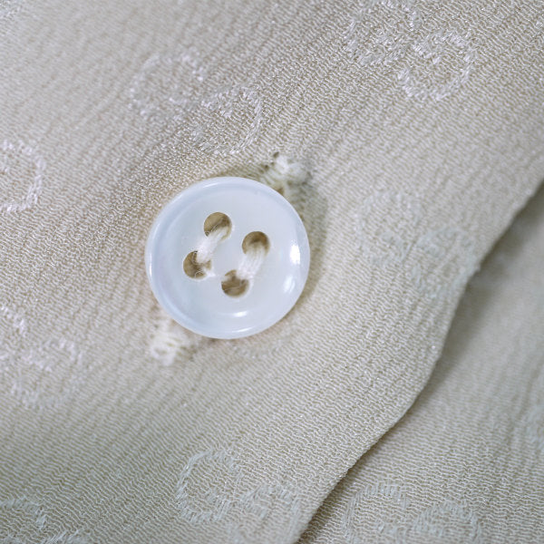 OLD Gucci マイクロGG柄シルクブラウス （ベージュ）