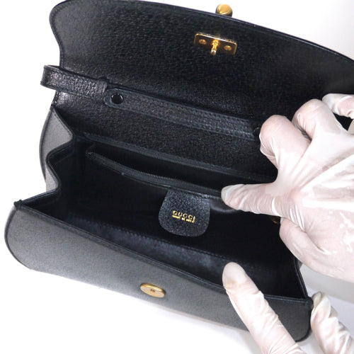 OLD Gucci バンブーショルダー（黒）