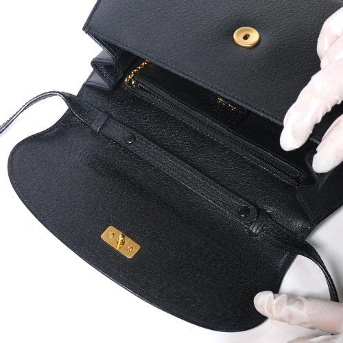 OLD Gucci バンブーショルダー（黒）