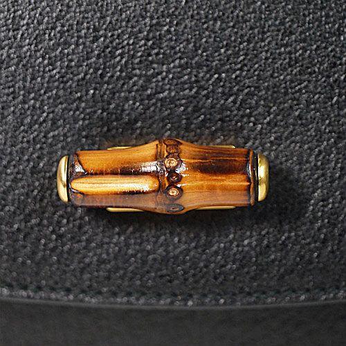 OLD Gucci バンブーショルダー（黒）