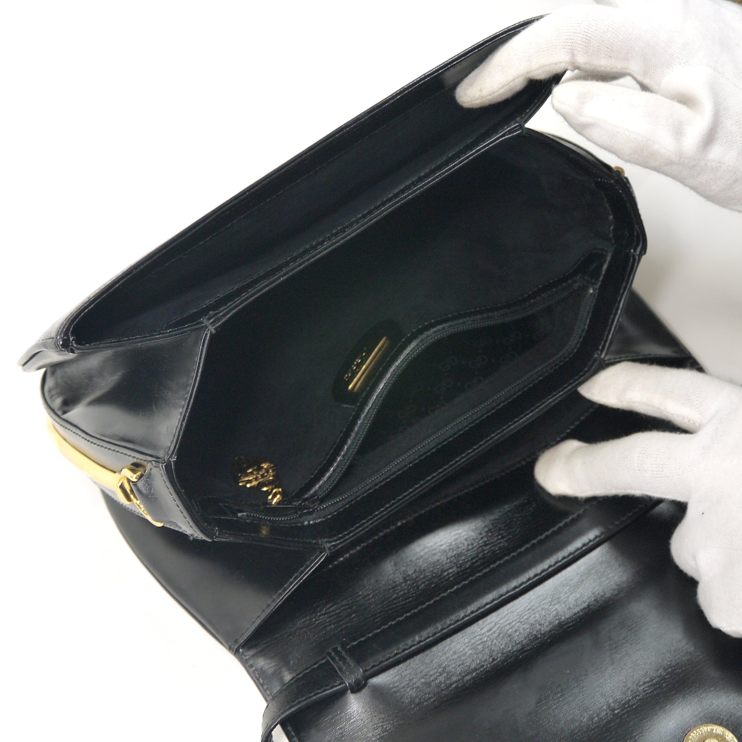 OLD Gucci 2WAYシンプルショルダー（黒）