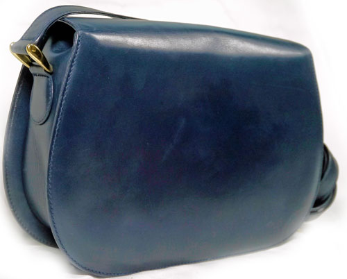 OLD Gucci バンブーショルダー（紺）