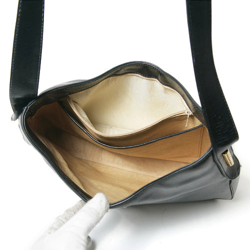 OLD Gucci 総革G金具ワンショルダー（黒）