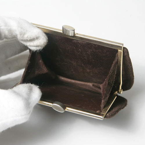 OLD Gucci スエード茶ショルダー（財布付き）