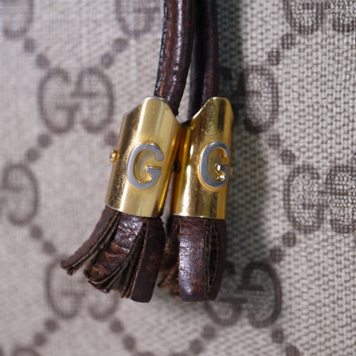 OLD Gucci　フリンジ付きGGショルダー