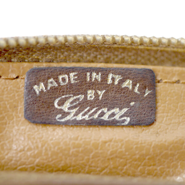 OLD Gucci　チェーン付きマイクロGGミニポシェット（ベージュ）