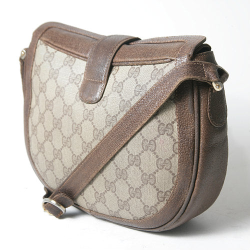 OLD Gucci GGシェリーショルダー（茶）