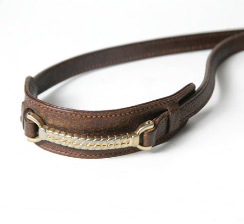 OLD Gucci  ピグスキン総革ショルダー（茶）