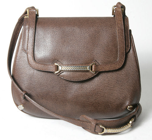 OLD Gucci  ピグスキン総革ショルダー（茶）