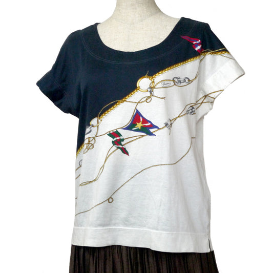 OLD Gucci マリンカットソー（紺・白）