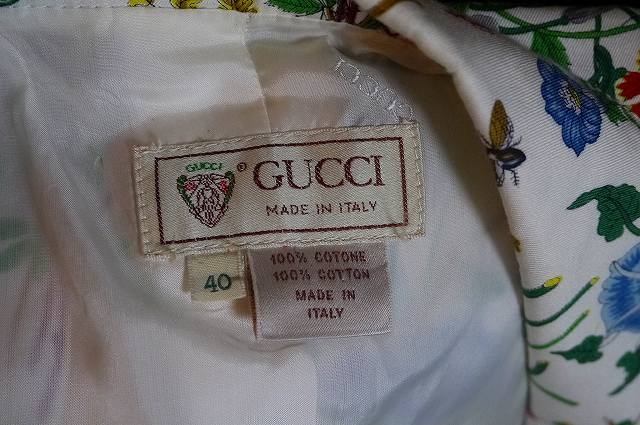 OLD Gucci FLORAスーツ（オフ白）