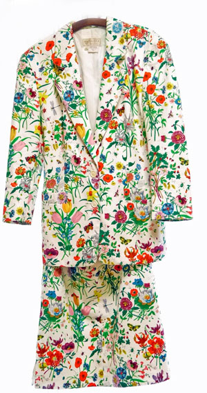OLD Gucci FLORAスーツ（オフ白）