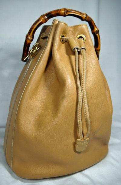 OLD Gucci バンブーバッグベージュ