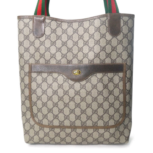 OLD Gucci 定番トートバッグ（茶）