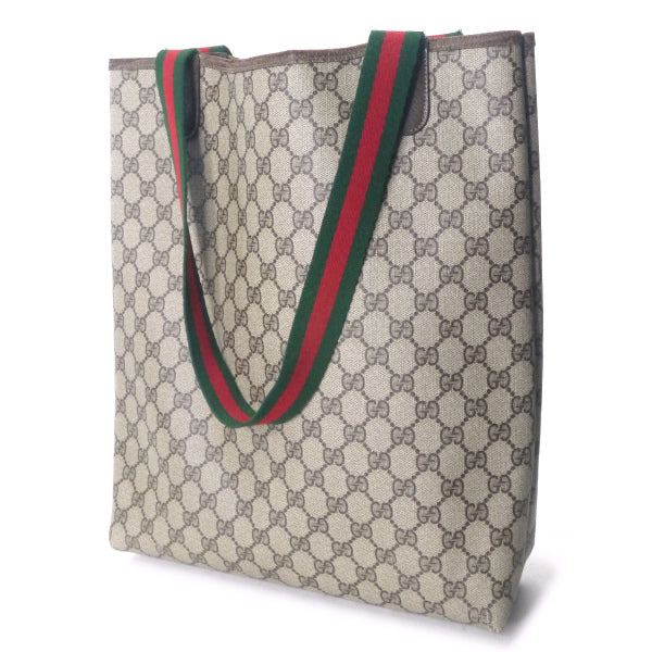 OLD Gucci 定番トートバッグ（茶）
