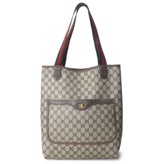 OLD Gucci 定番トートバッグ（茶）