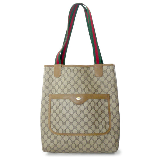 OLD Gucci 定番トートバッグ（茶）