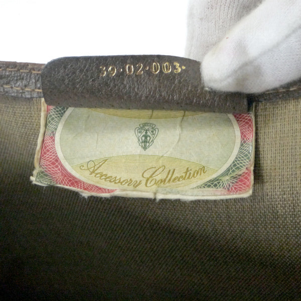 OLD Gucci　 定番トートバッグ（茶）