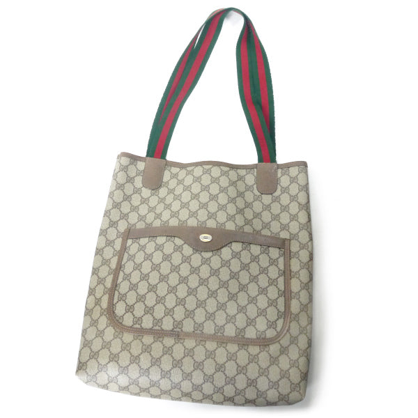 OLD Gucci　 定番トートバッグ（茶）